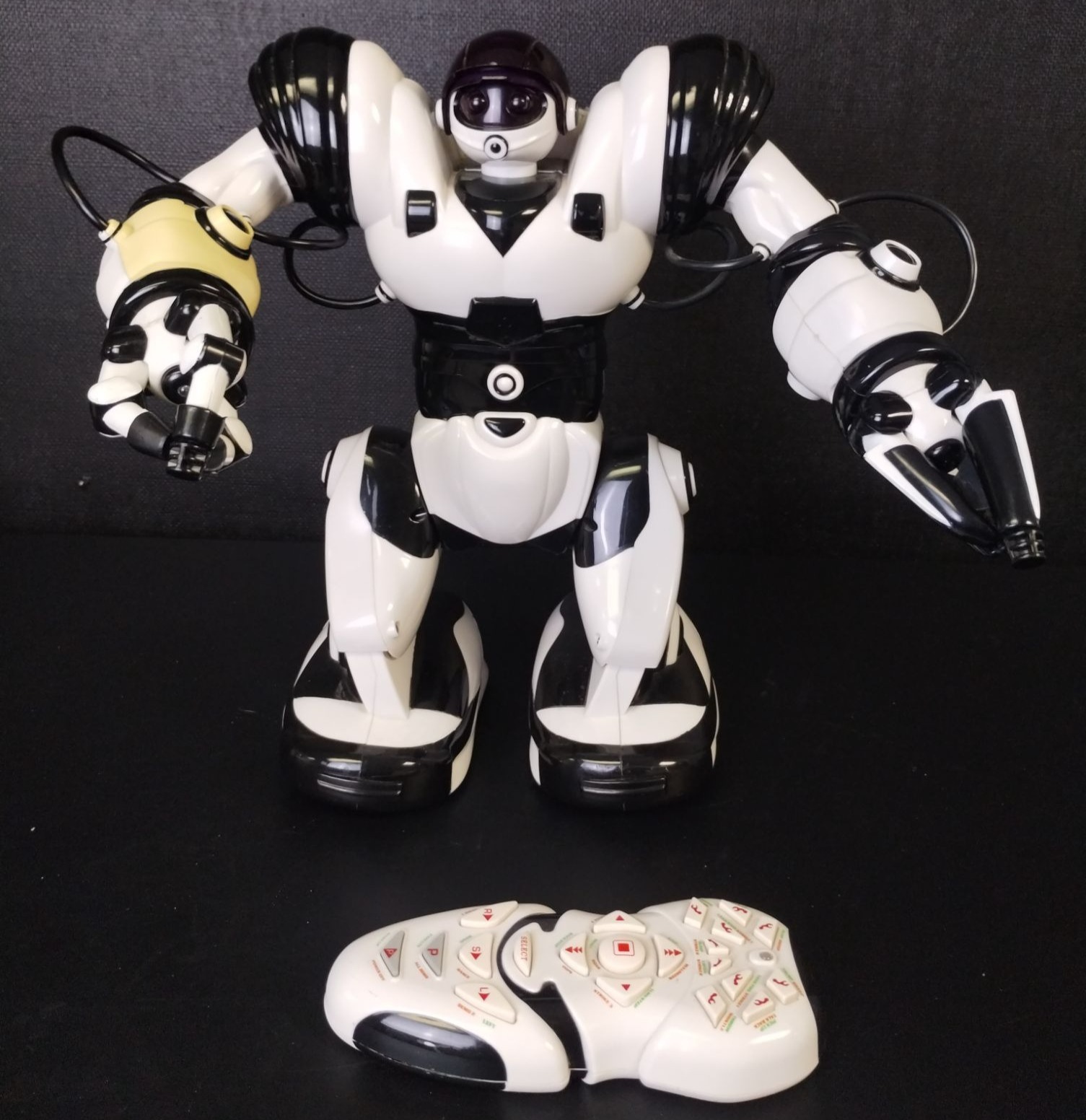 White/Black Robosapien 13.5" Robot Toy