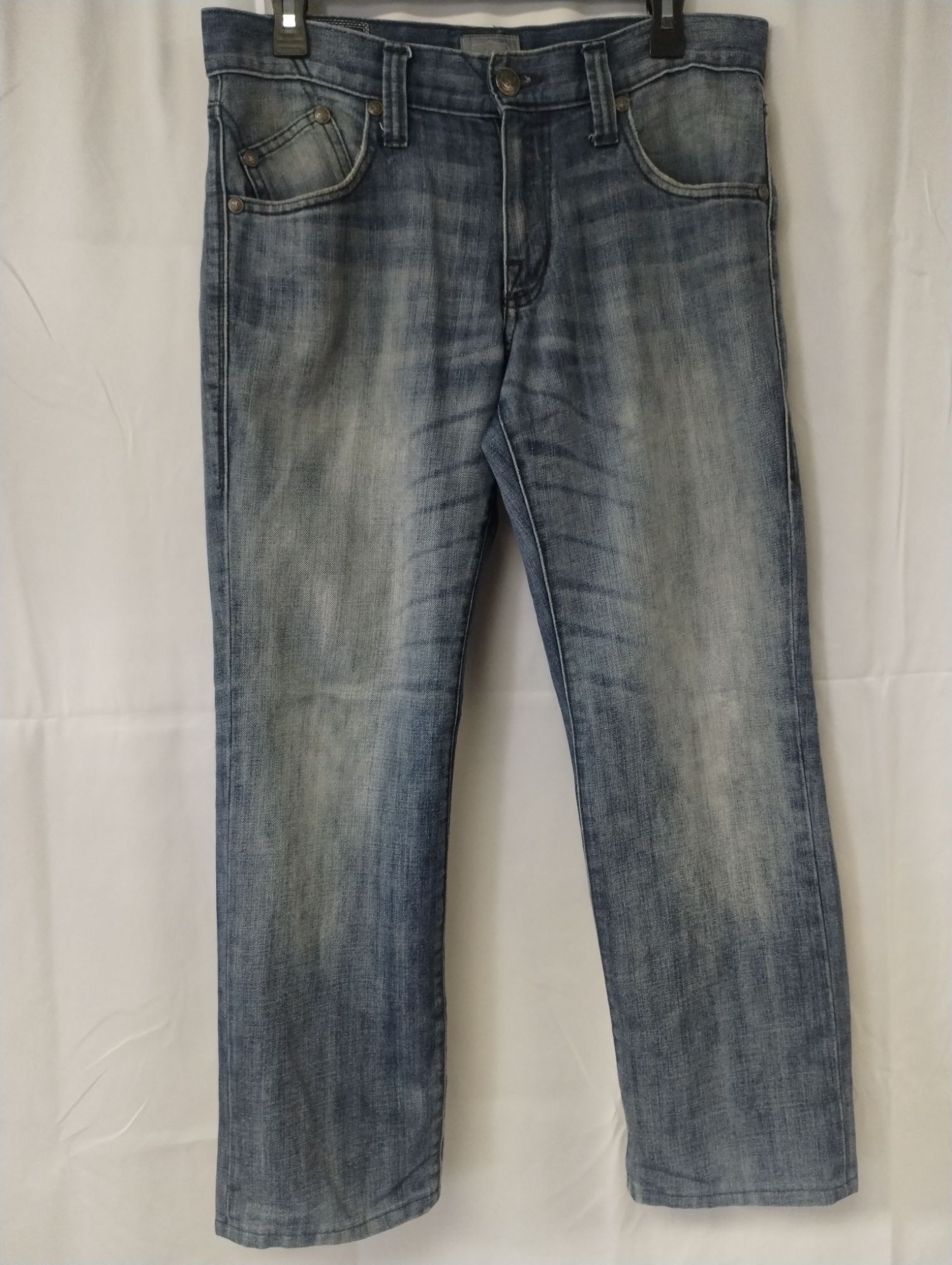 Rock & Republic Men's Blue Jeans/Straight Leg 30x30