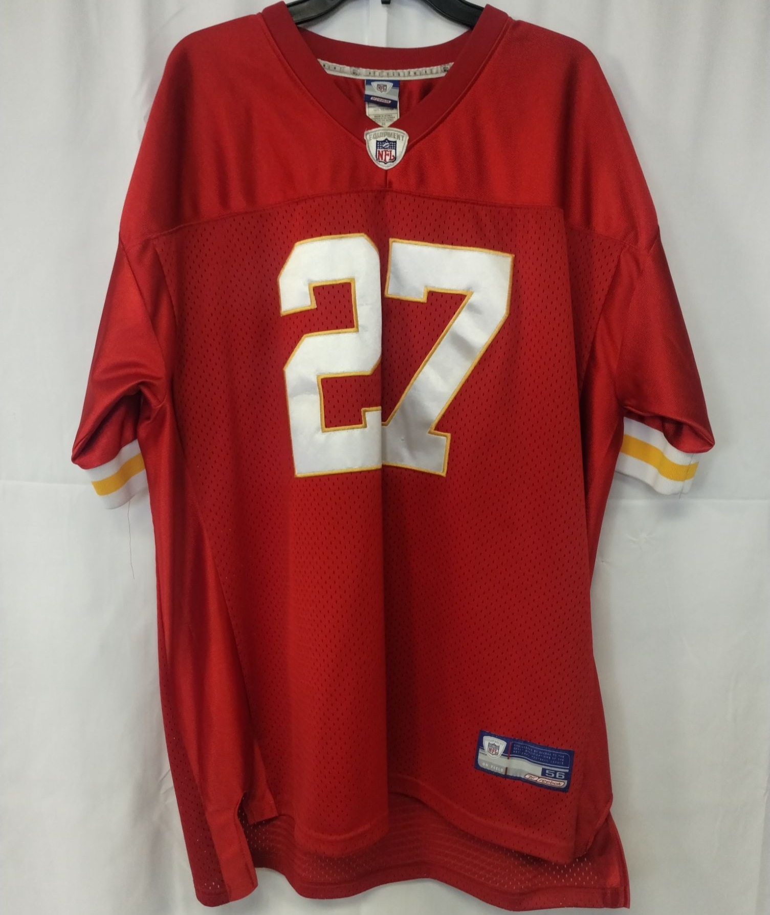 Men's Kansas City #27 Larry Johnson Jersey Sz56