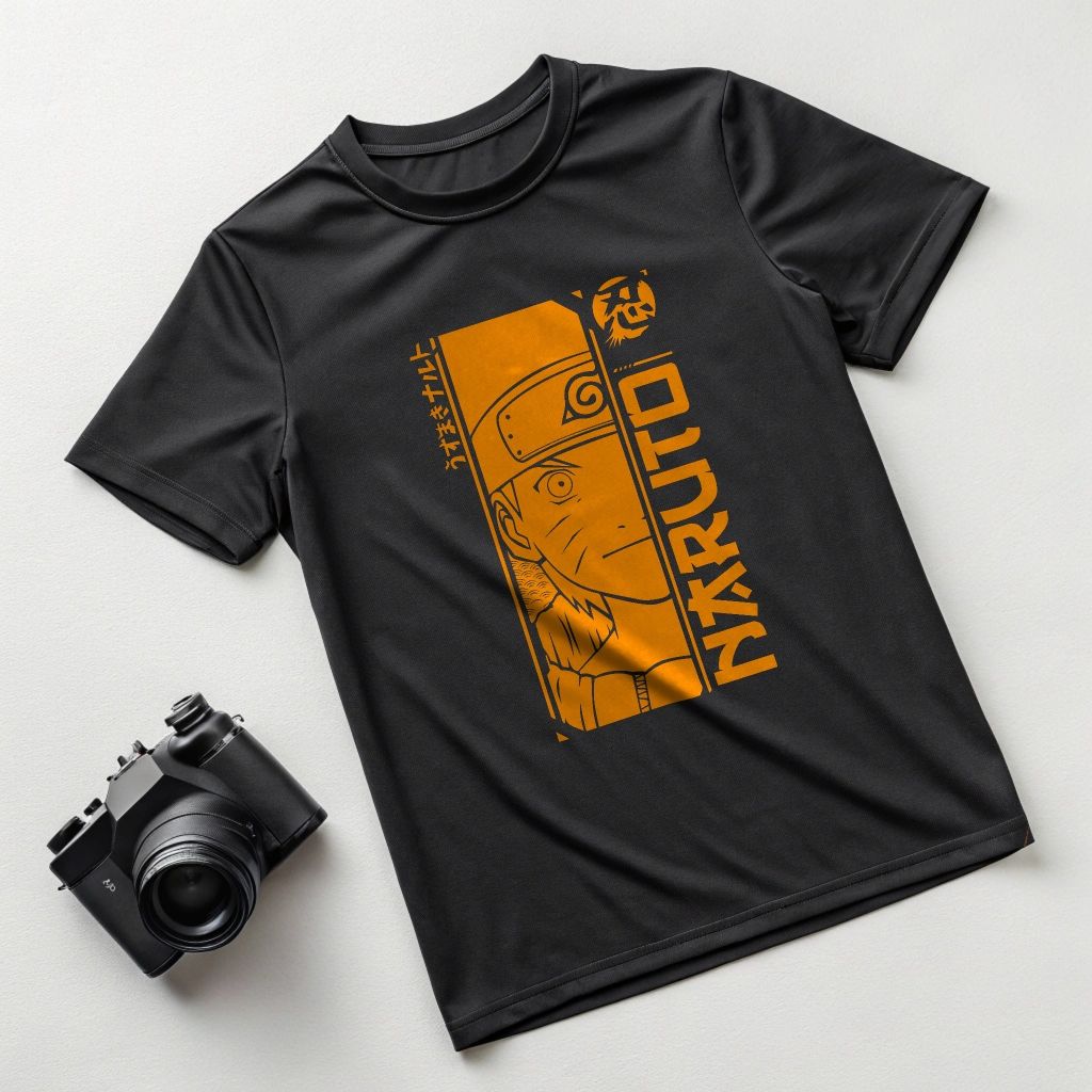 Naruto Uzumaki T-Shirt - Iconic Anime Graphic Tee, Unisex, Sizes S-4XL — front view