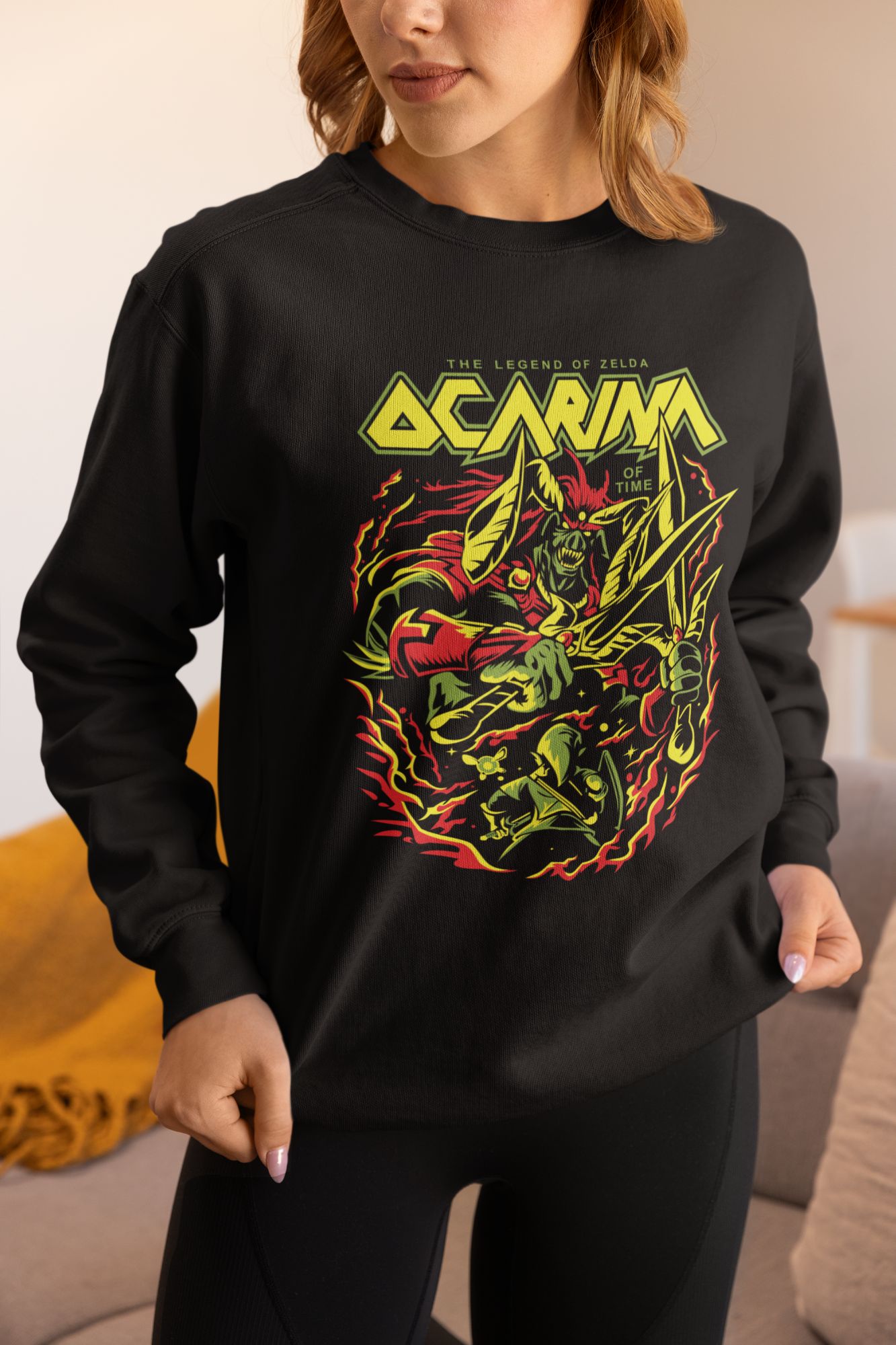 The Legend Of Zelda Ocarina Of Time Graphic Apparel - T-Shirt Sweatshirt & Hoodie