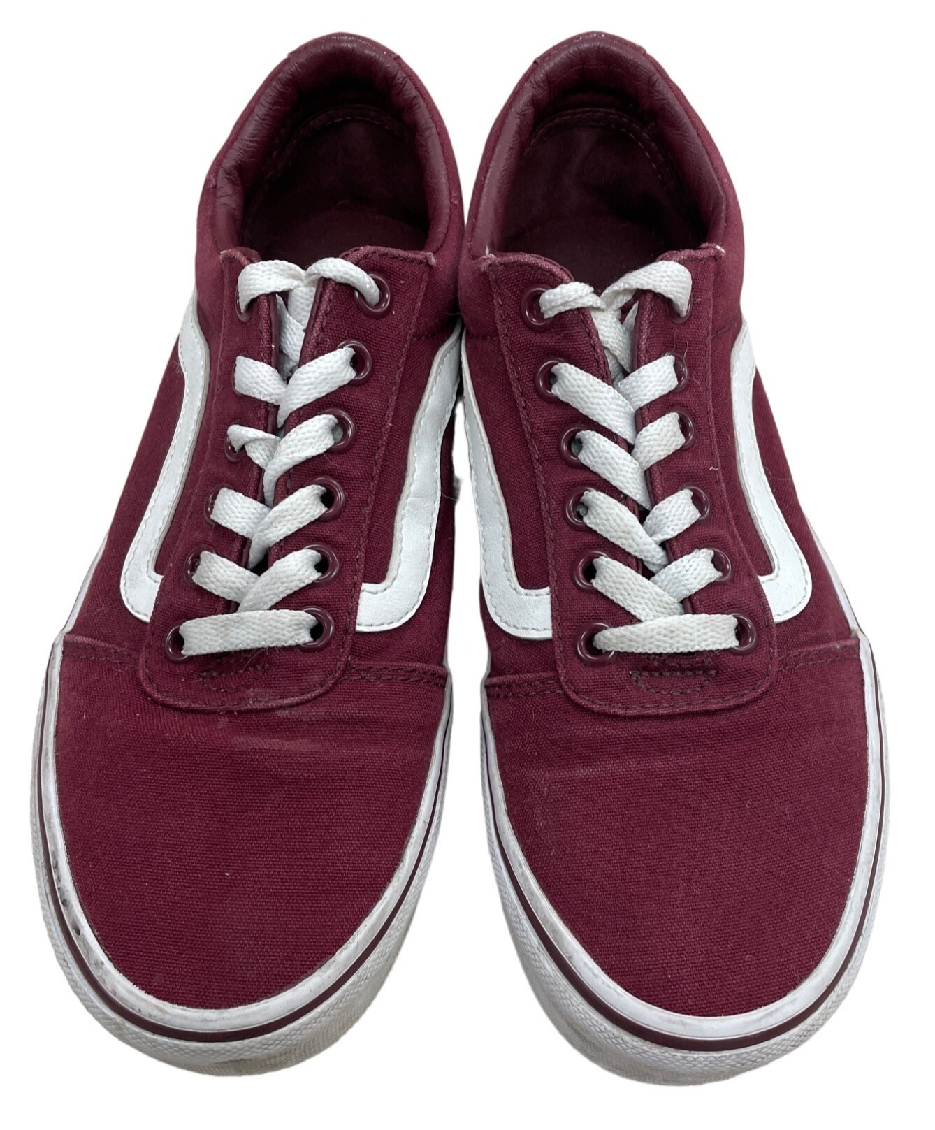 Off The Wall Women Burgundy Sneakers