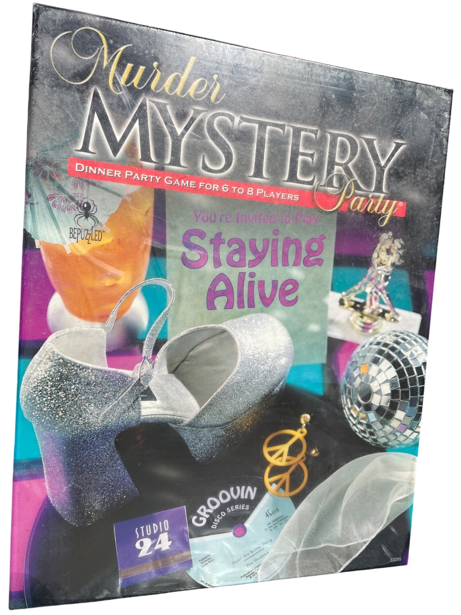 Murder Mystery Staying Alive Party dinner gathering Game For 6 To 8 adult Players