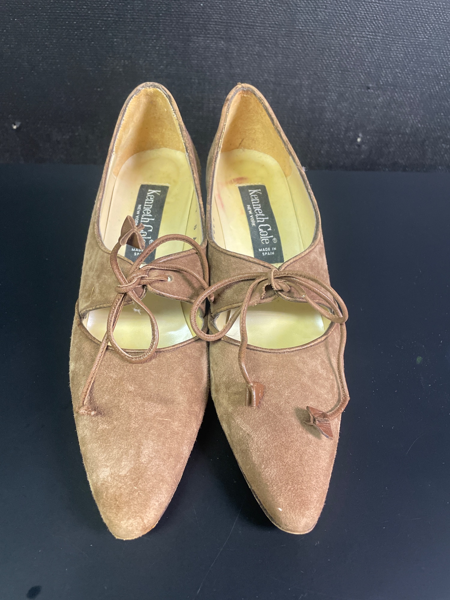 Women's Brown Suede Pumps