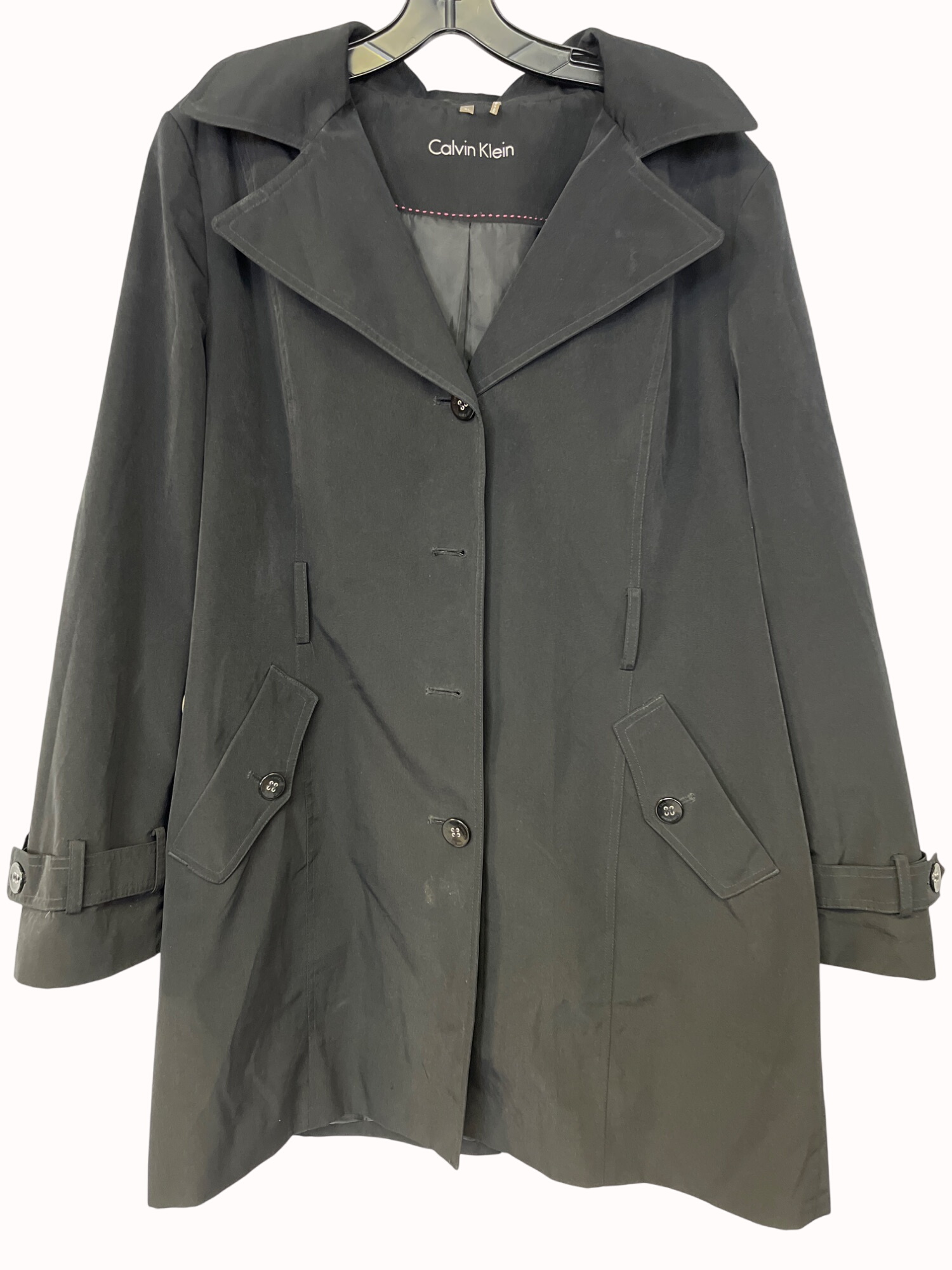 Womens Black Trench Coat