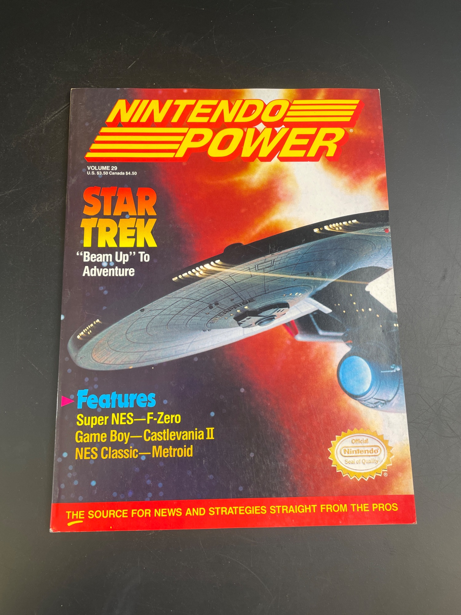 Nintendo Power Vol#29 Star Trek, Super NES Castlevania II Complete