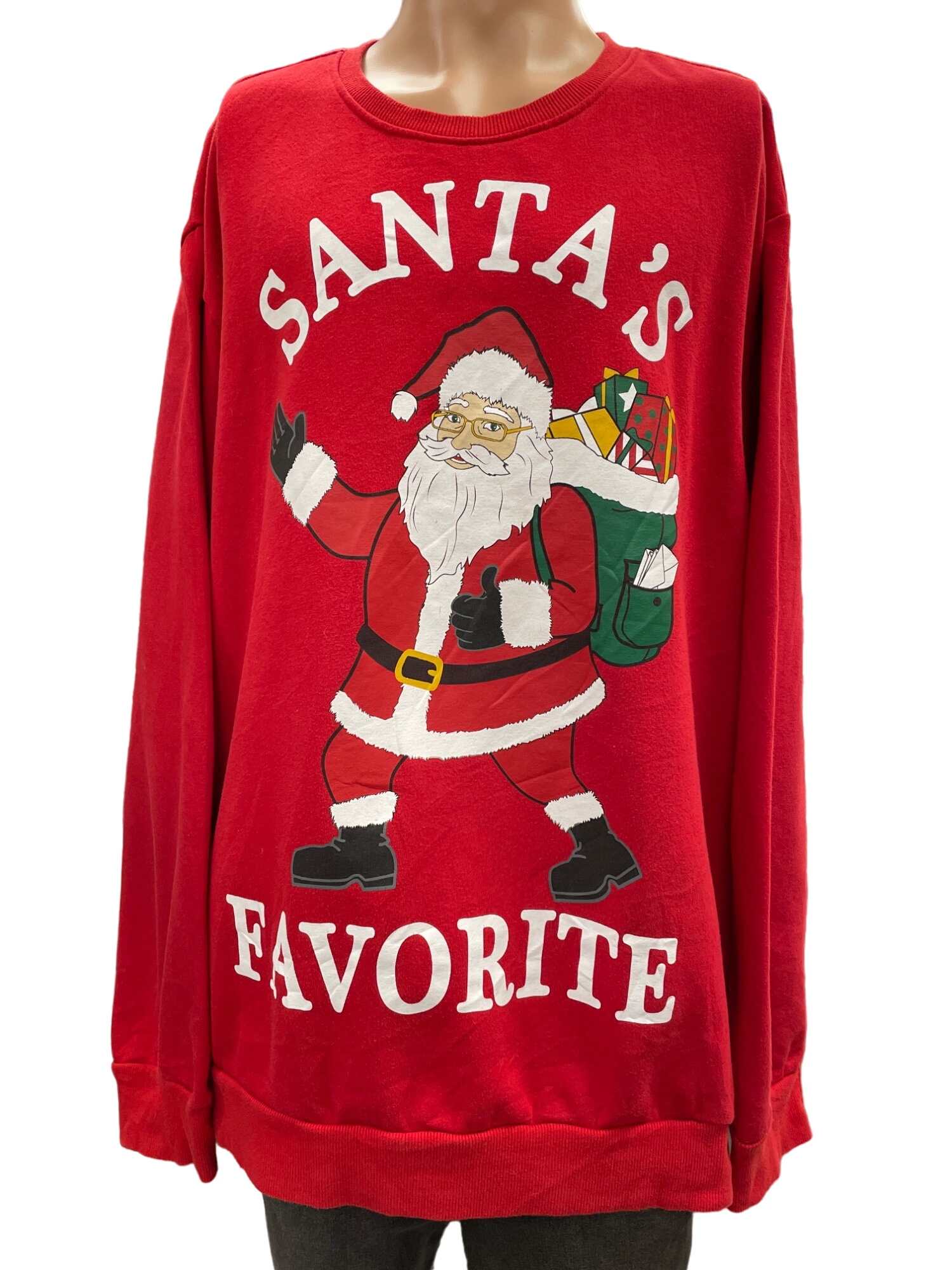 Mens Santa's Favorite Sweatshirt