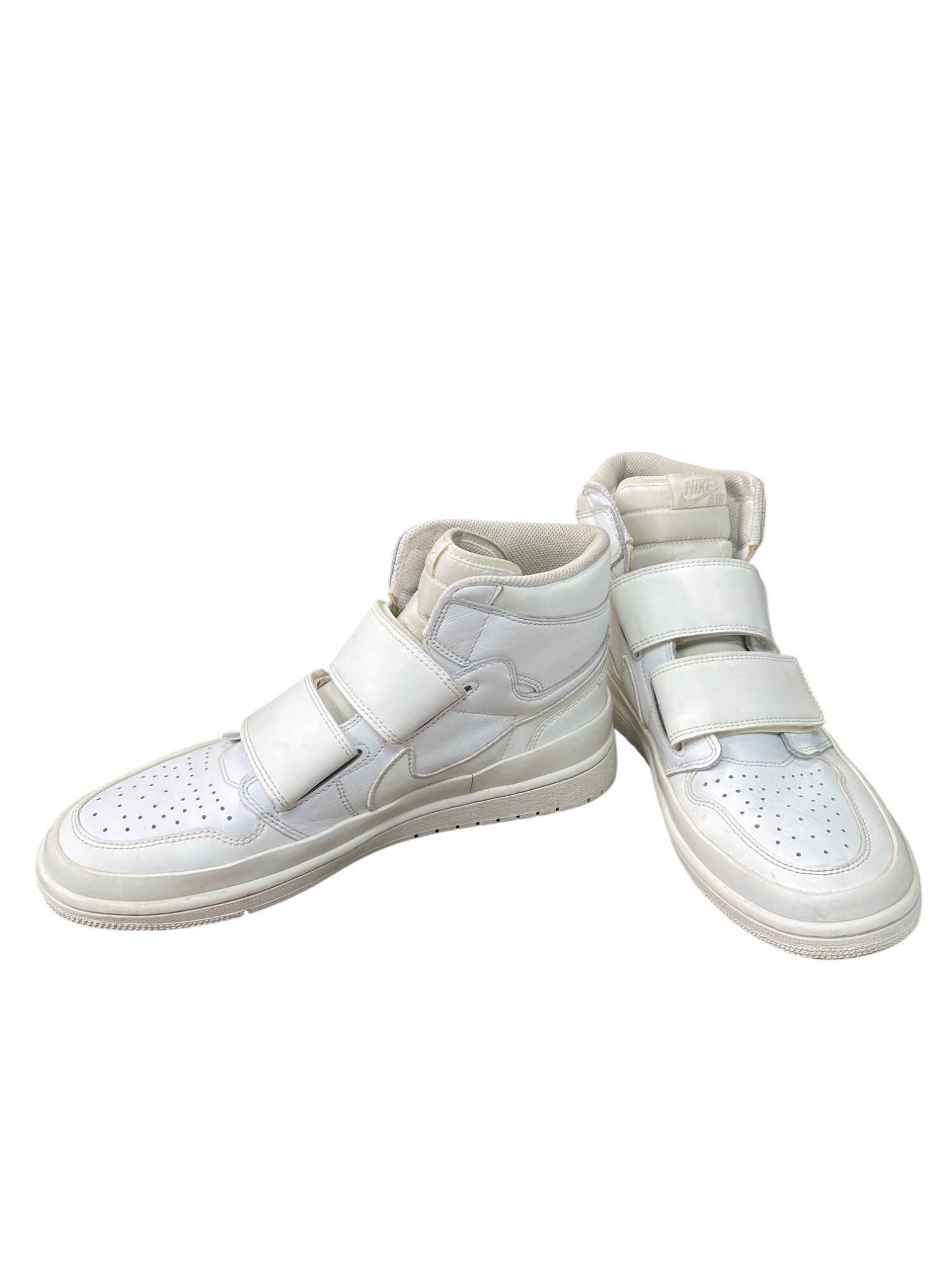 Air Jordan 1 mens Retro High doulble Strap summit White Sneakers .5