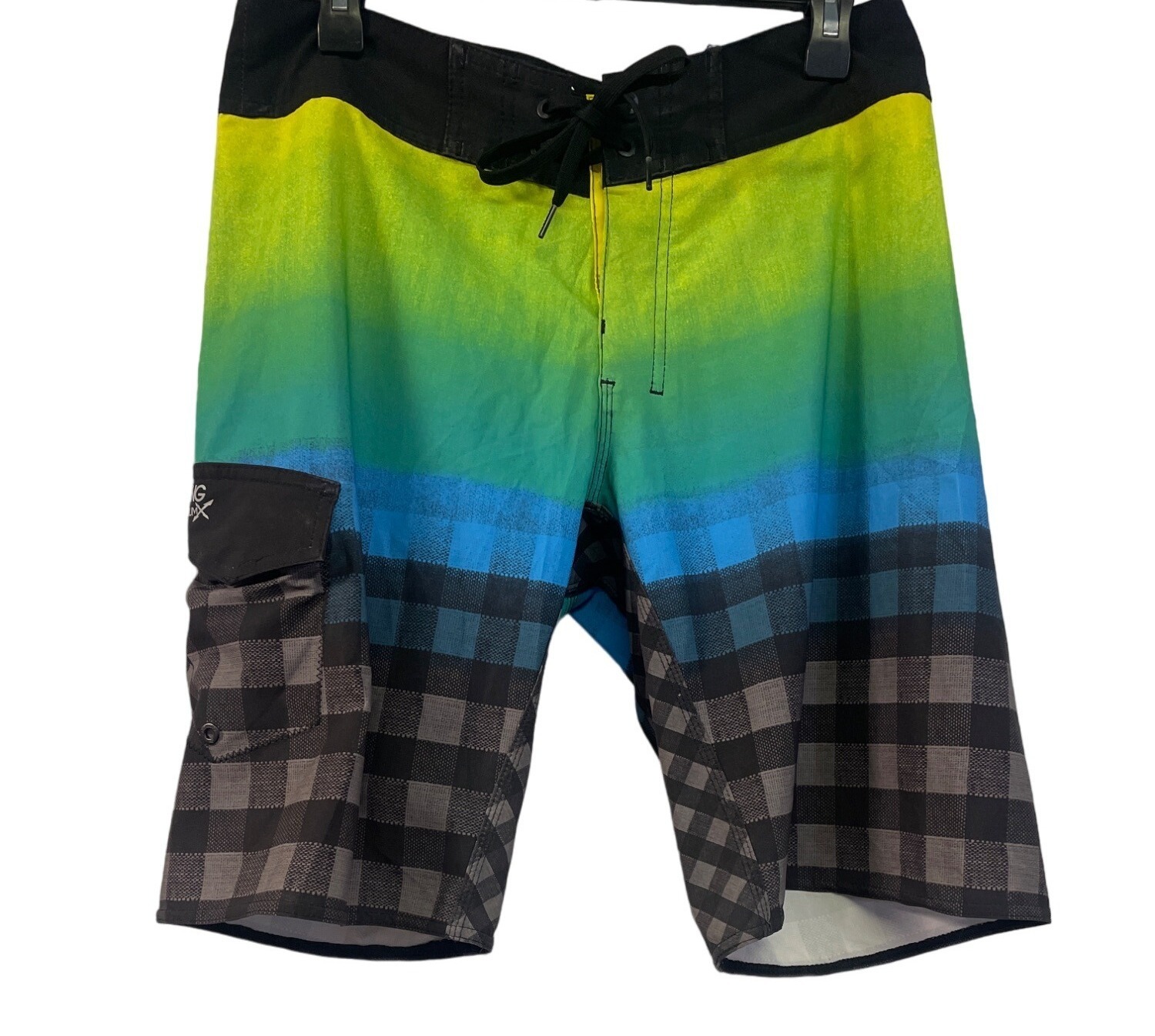 Men's Multicolor Swimming Trunks