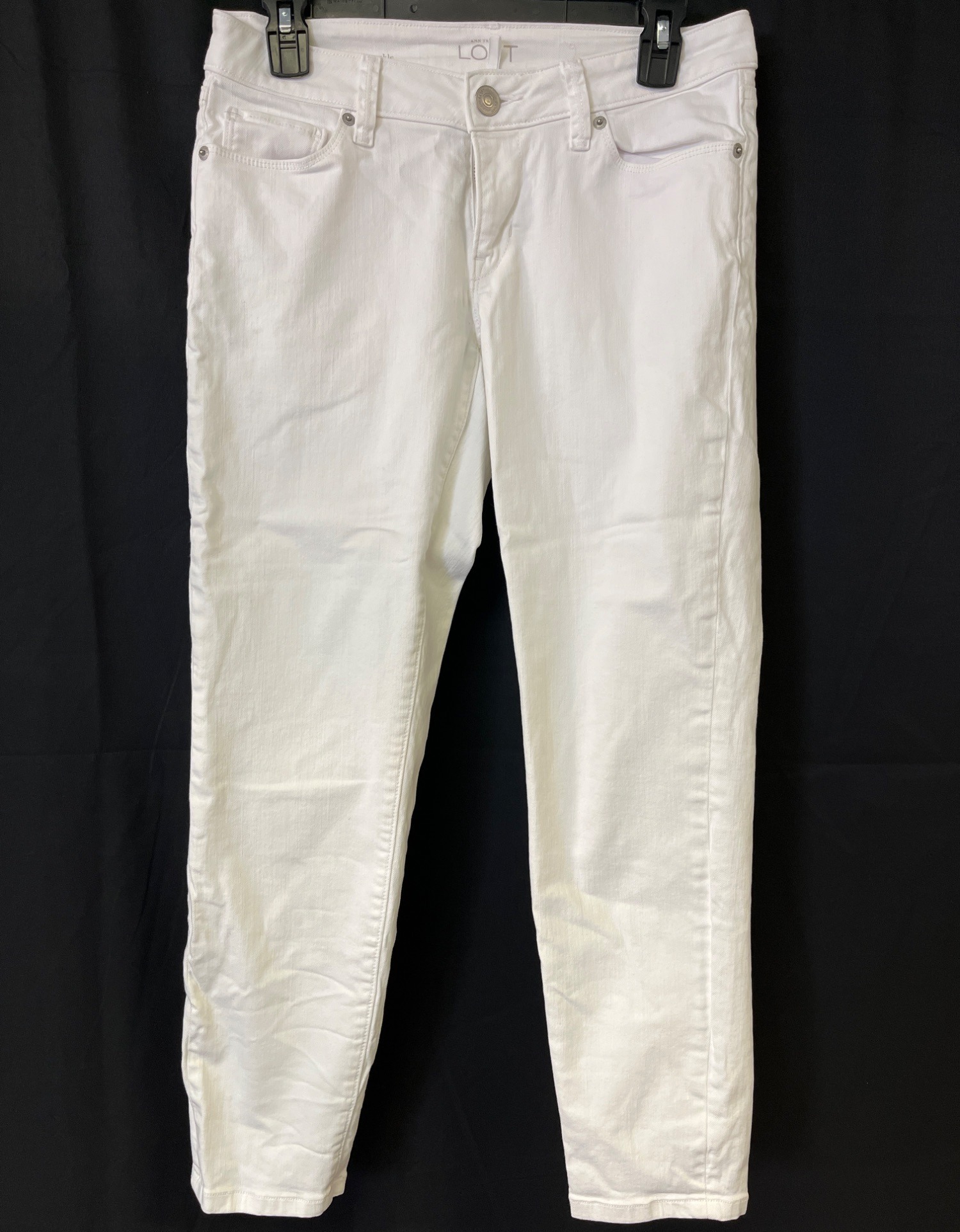 Women's White Jeans/Skinny Ankle Sz 26/2