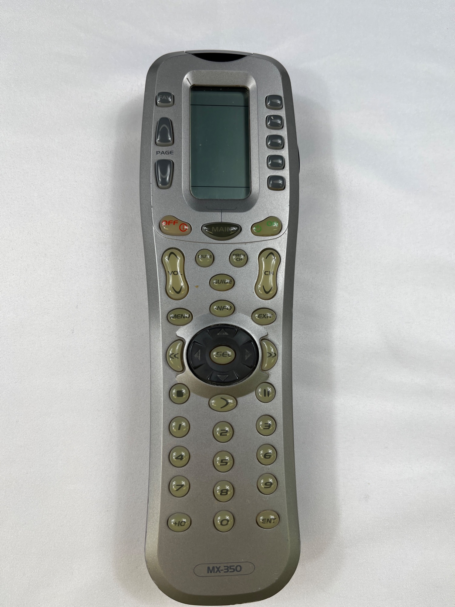 Universal Remote Control MX-350 UNTESTED
