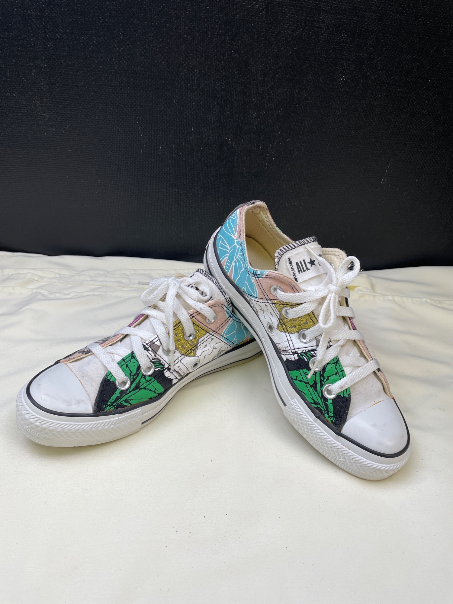 Unisex Multi Stitch Low top Sneakers Shoes 4 WOS 6