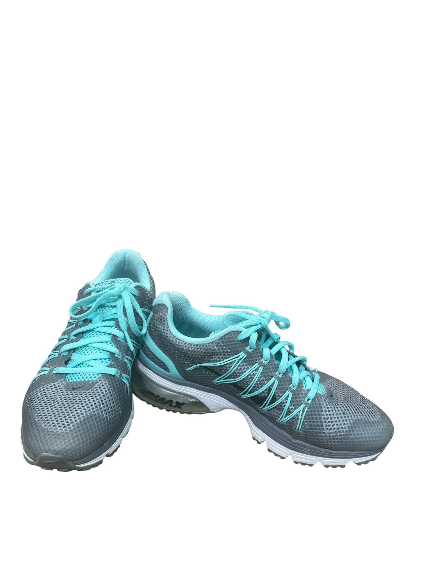 Excellerate 3 womans gray green running sneakers