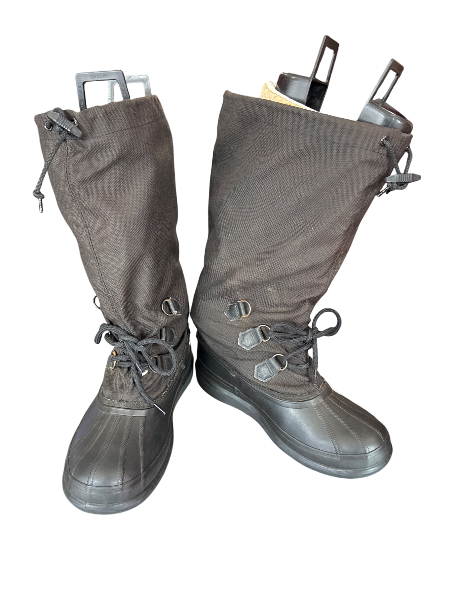 Snowlion Mens green Insulated Mid-Calf Winter Boots 9 /P086395