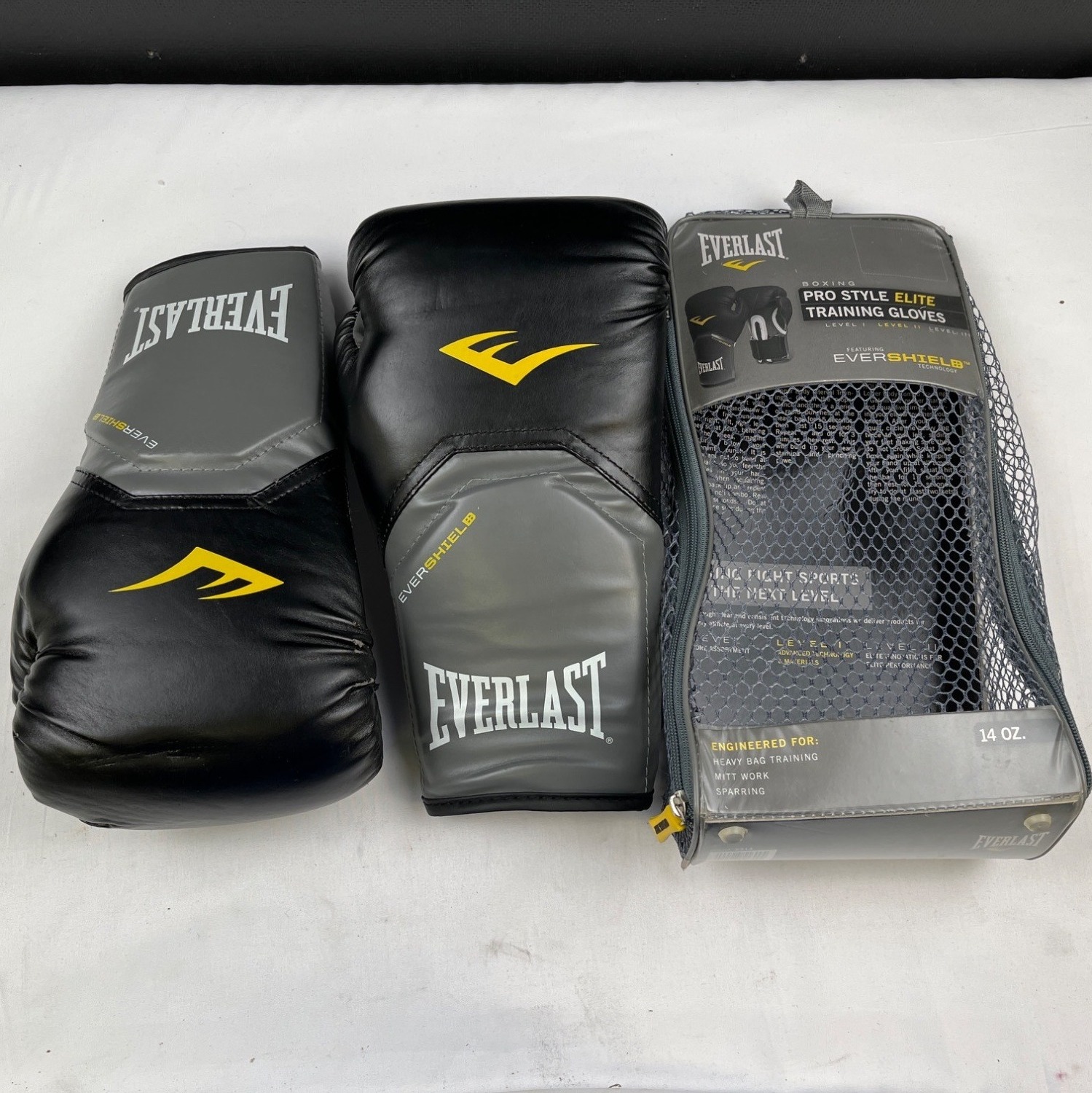 Level II 14oz. Pro Style Elite Boxing Training Gloves