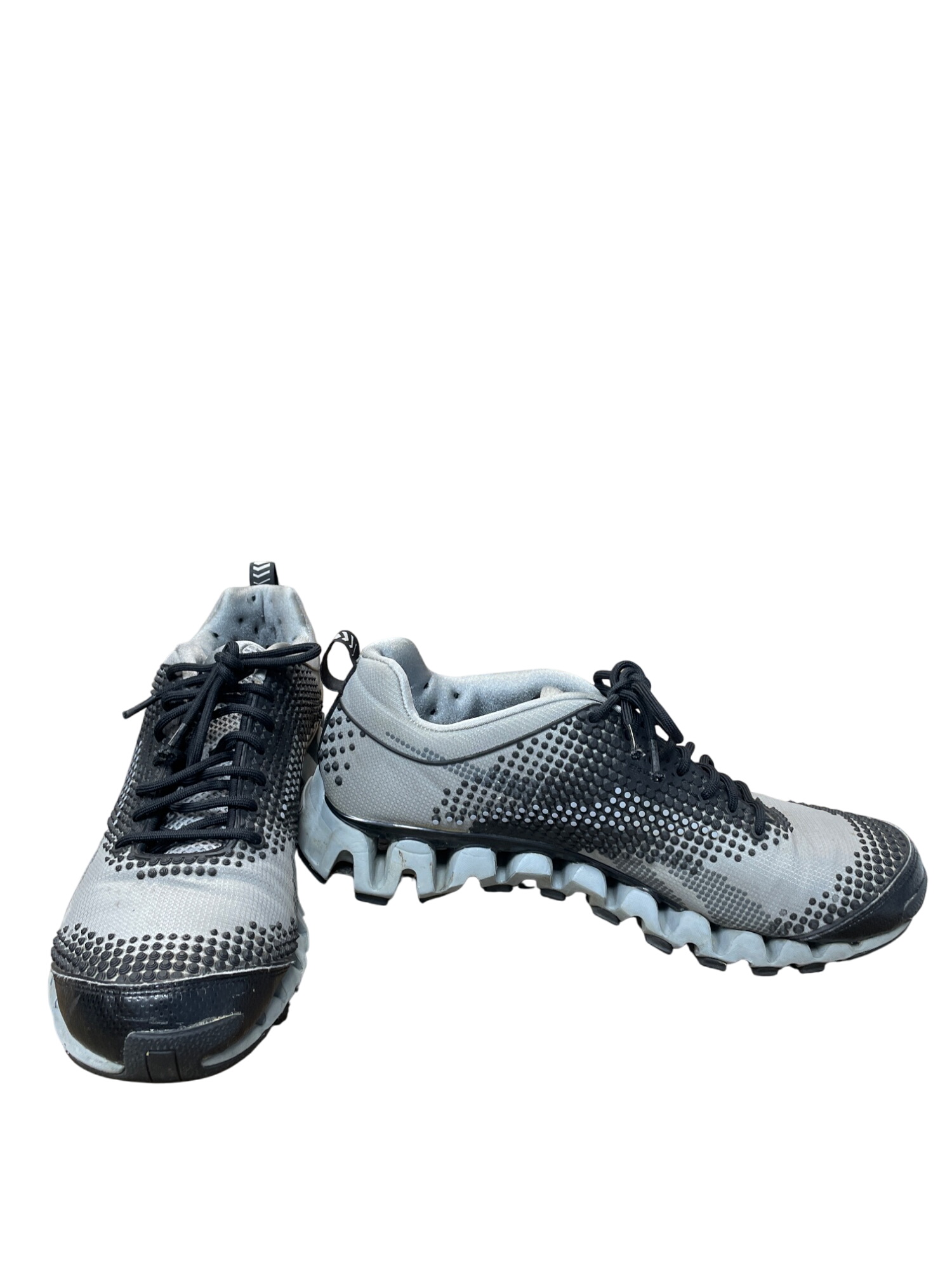Zig Tech 2.0 Mens gray black running shoes sneakers