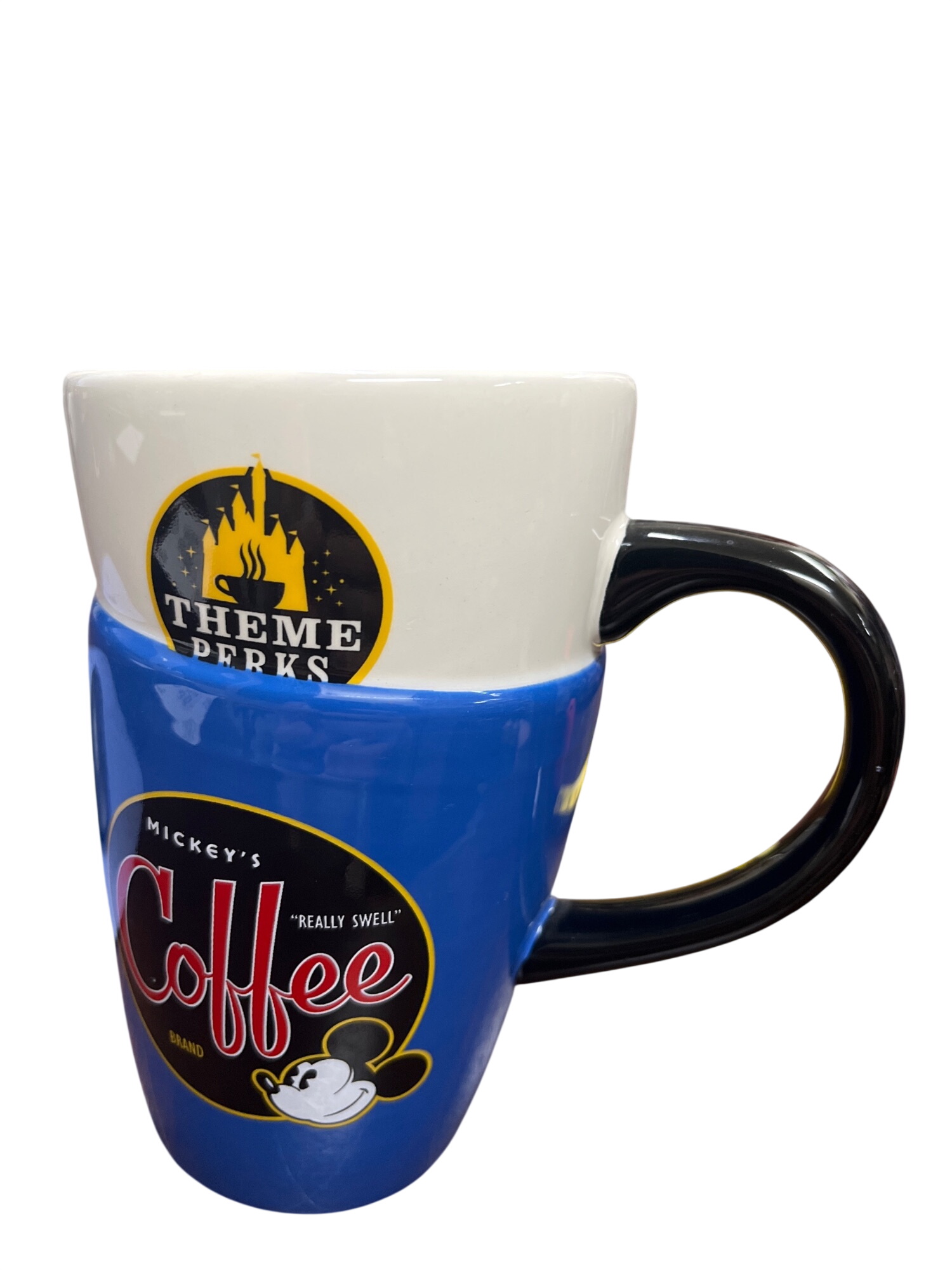Disney Parke authentic Mickeys really swell large ceramic coffee mug ,019