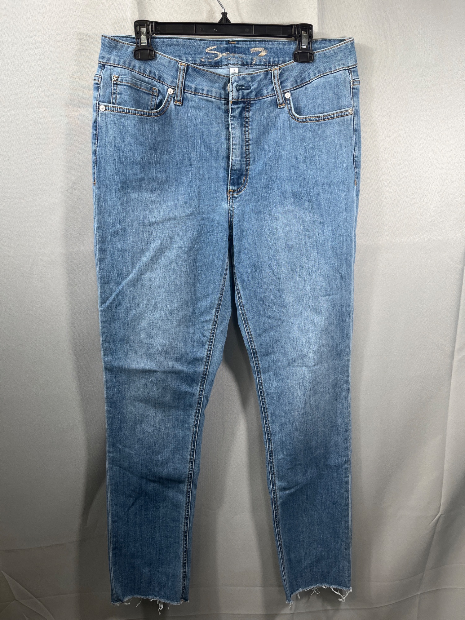 Seven7Womens skinny Straight Leg Jeans