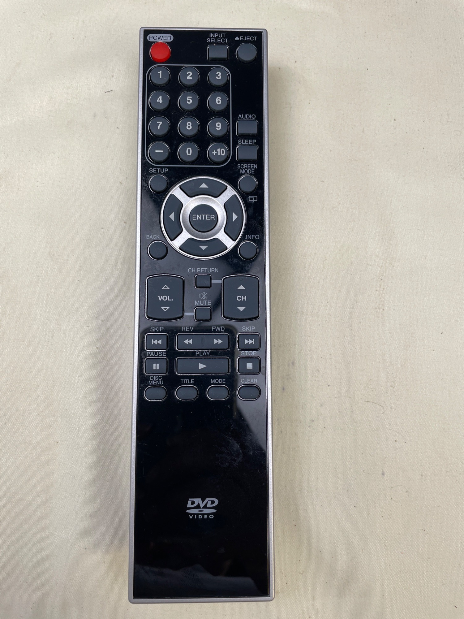 Sylvania Remote Control TV DVD Combo NF000UD