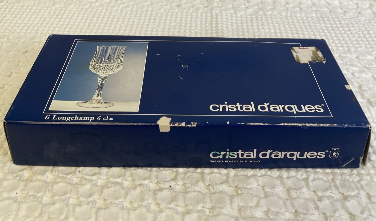 Set of 6 Genuine Lead Crystal Shot Glasses 6CL