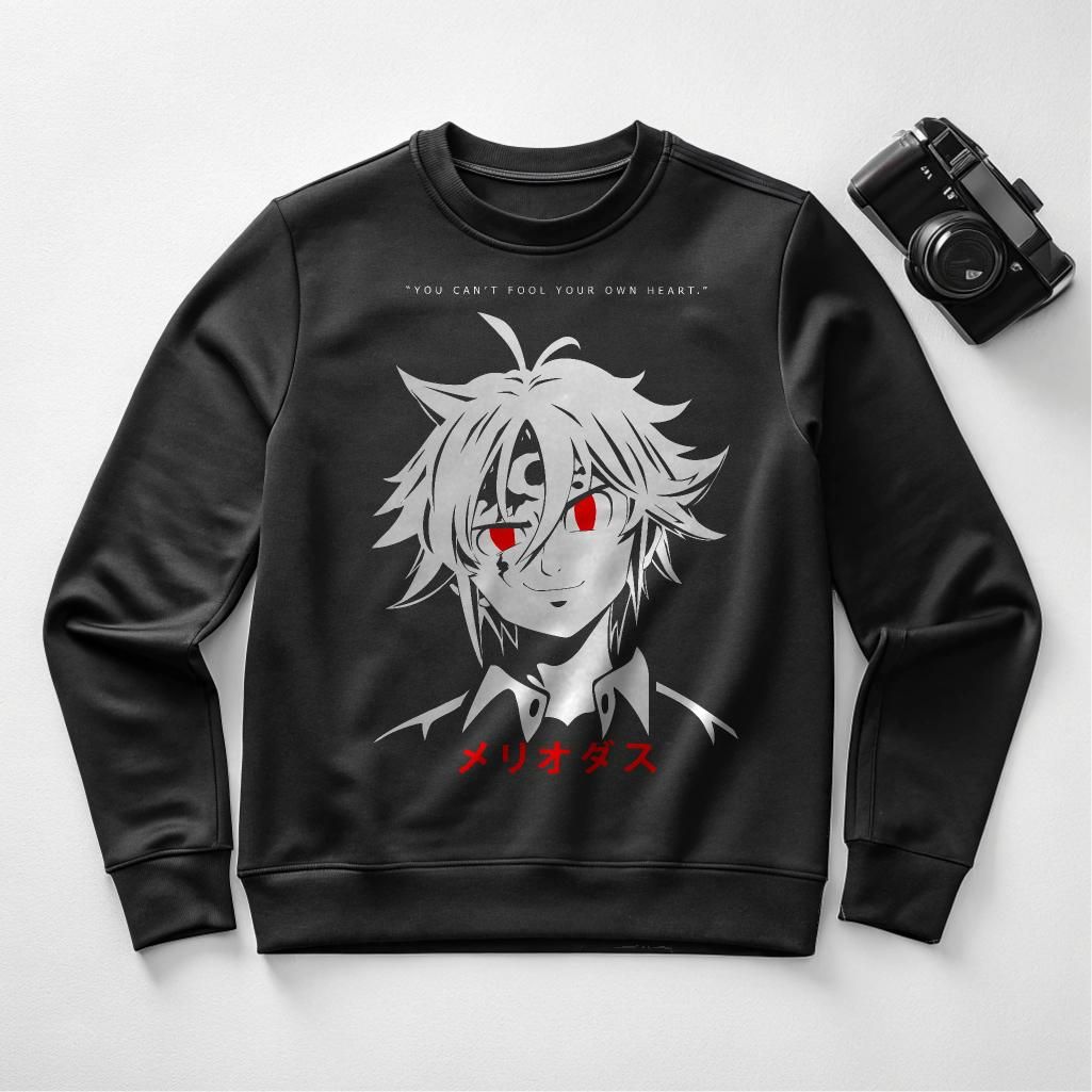 Nagito Komaeda Crewneck Sweatshirt - Danganronpa Inspired Graphic, Unisex, Sizes S-4XL
