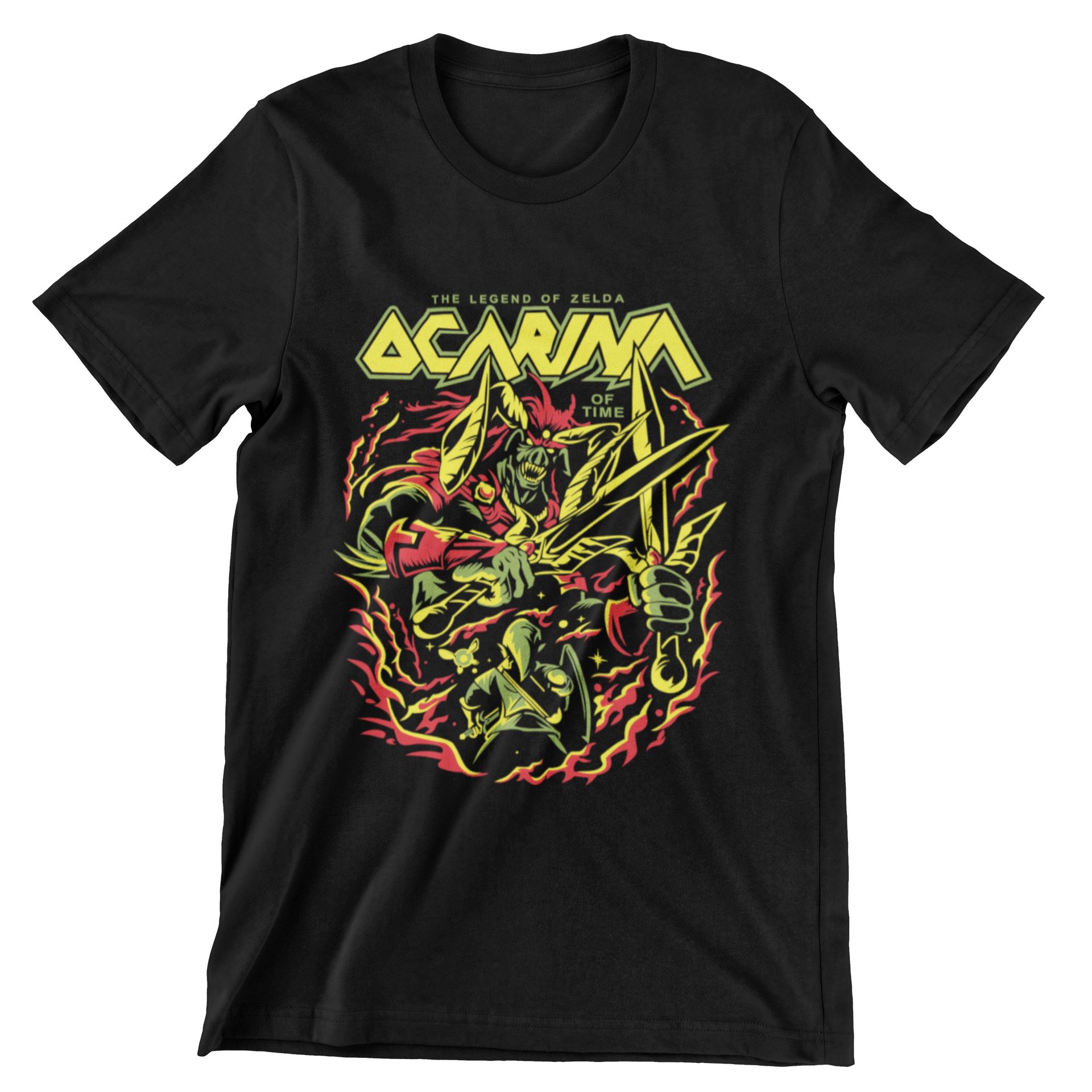 The Legend Of Zelda Ocarina Of Time Graphic Apparel - T-Shirt Sweatshirt & Hoodie — back view thumbnail
