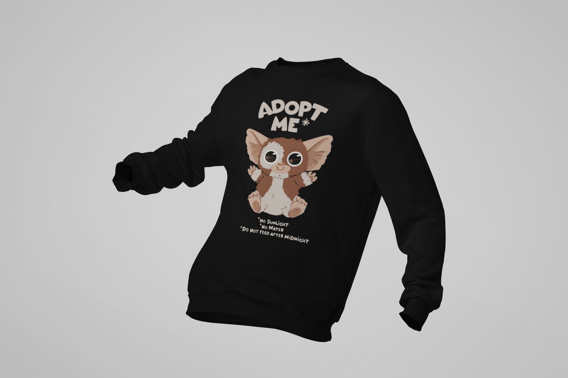 Adopt Me Gizmo Graphic Sweater & Hoodie Collection — back view thumbnail