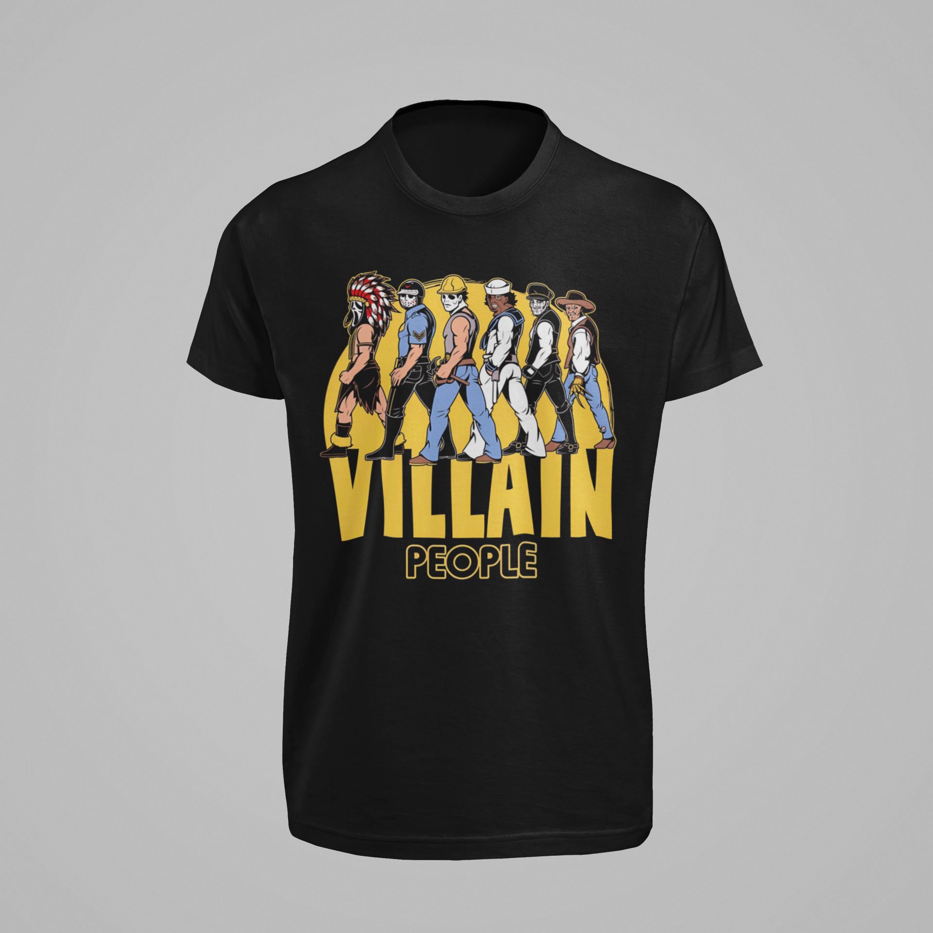 Villain People Horror Movie Characters Sweatshirts & Hoodies In Black Or White