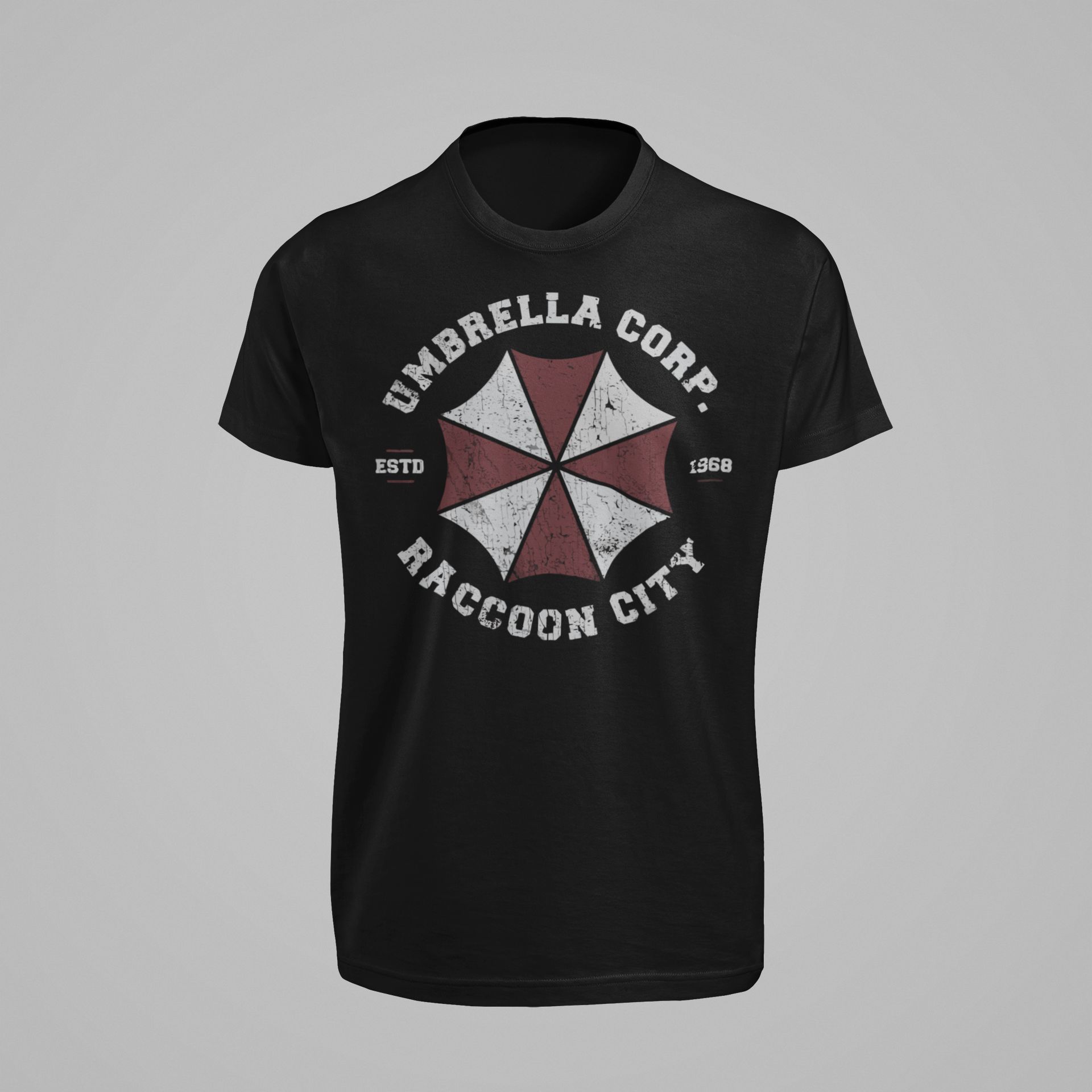 Umbrella Corp Raccoon City T-Shirt Crewneck Hoodie Sweatshirt — back view thumbnail