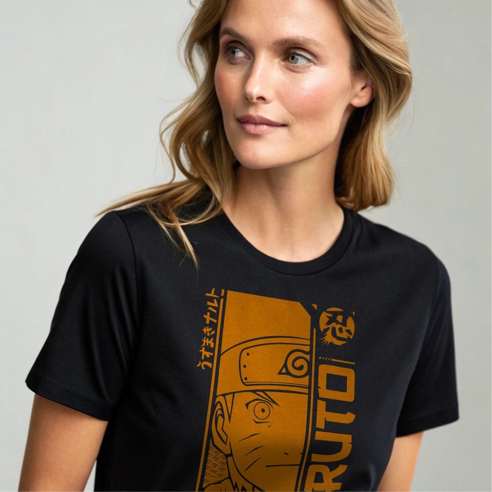 Naruto Uzumaki T-Shirt - Iconic Anime Graphic Tee, Unisex, Sizes S-4XL — back view thumbnail